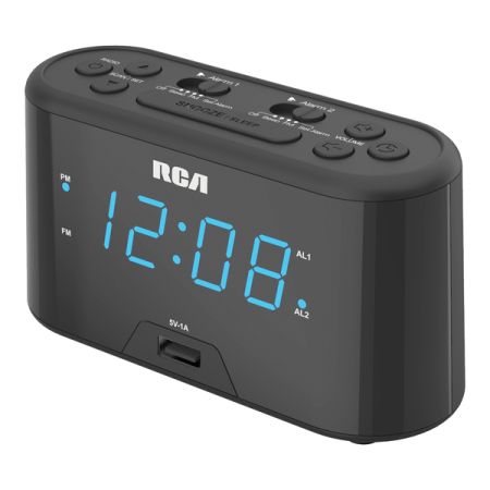 RCA RC571 DIGITAL CLOCK RADIO W/USB